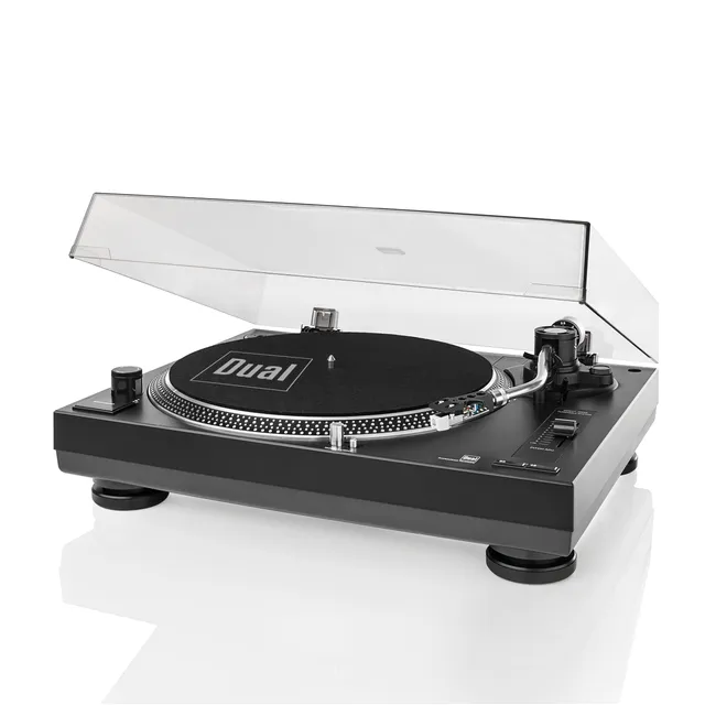 dual-dtj-301-1-usb-dj-plattenspieler-direktantrieb-pitch-schwarz-mit-at3600 image 1