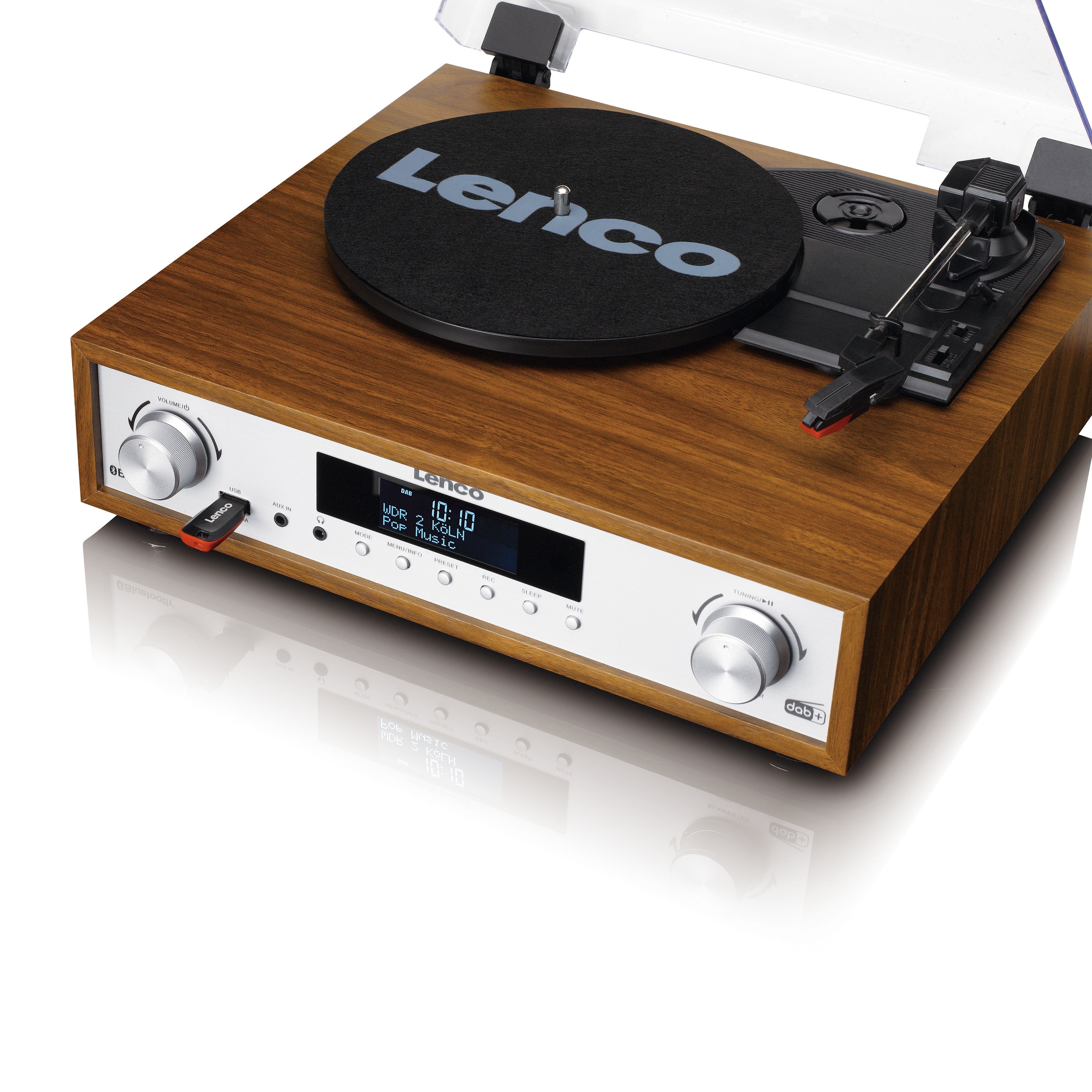 lenco-mc-160wd-hifi-stereoanlage-mit-plattenspieler-dab-fm-und-bluetooth-holz image 7