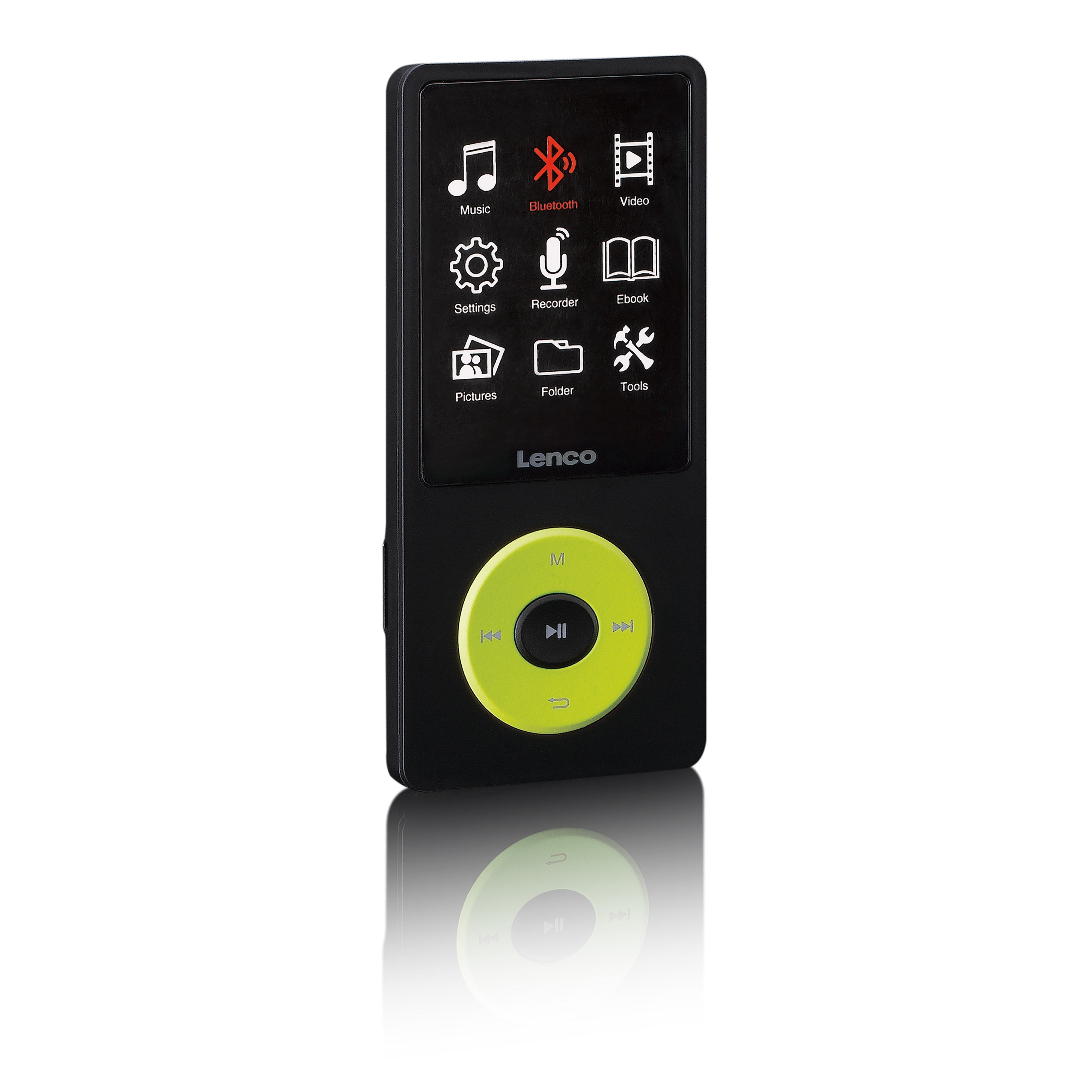 lenco-xemio-860gn-gr-n-mp3-mp4-player-8gb-mit-bluetooth image 2
