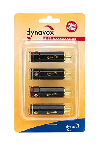 dynavox-high-end-cinch-stecker-4er-set-vergoldet-schwarz image 7