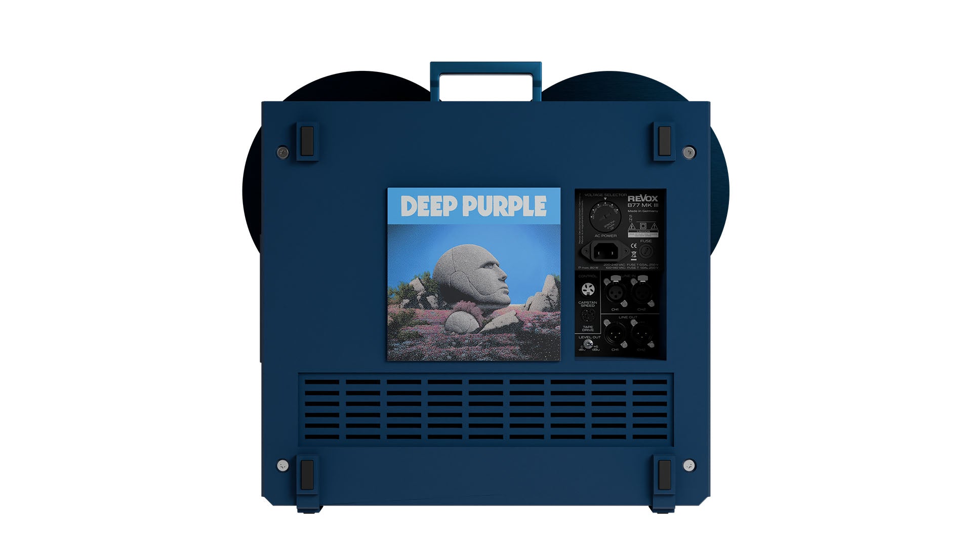 revox-b77-mk-iii-stereo-tape-recorder-deep-purple-limited-edition image 5