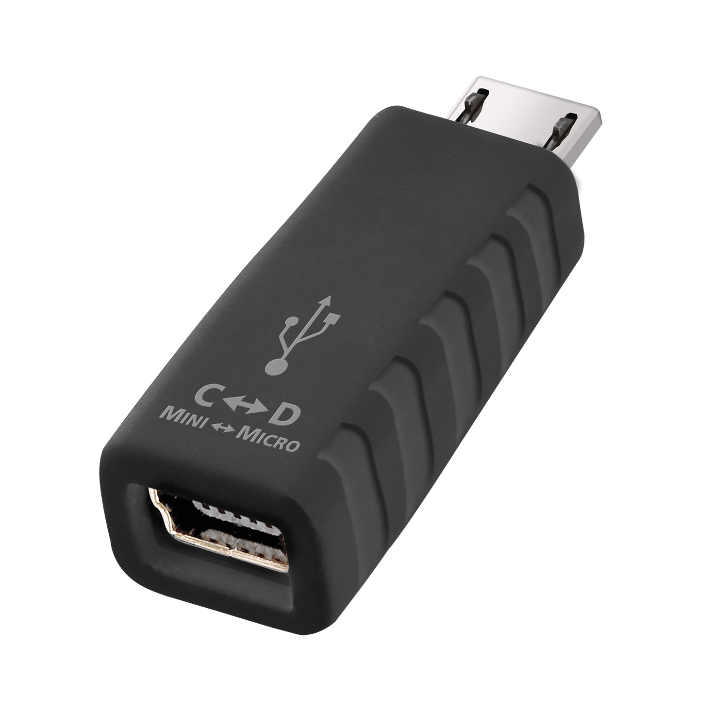 audioquest-usb-mini-auf-micro-2-0-adapter-usb-adapter-f-r-laden-und-daten image 1