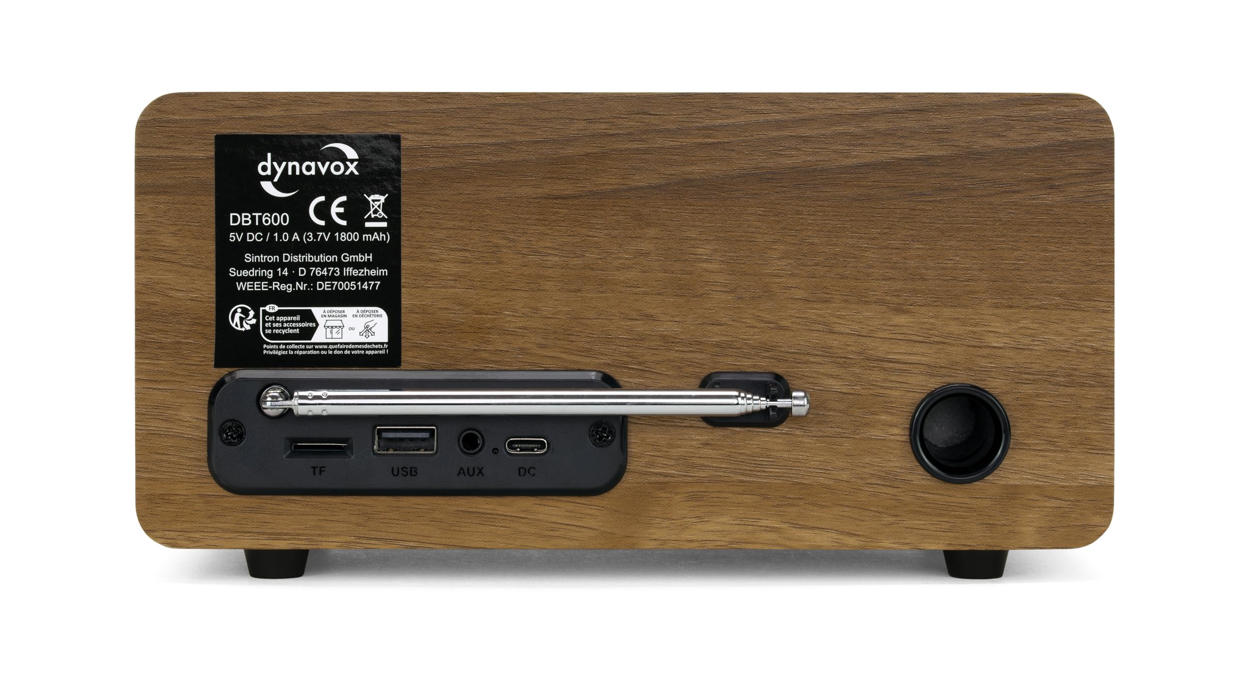 dynavox-dbt600-dab-radio-tragbar-mit-bluetooth-holzdekor-braun image 4