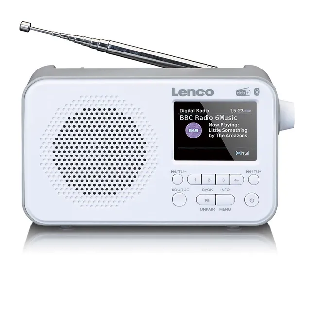 lenco-pdr-036wh-tragbares-dab-fm-radio-mit-bluetooth-wei image 1
