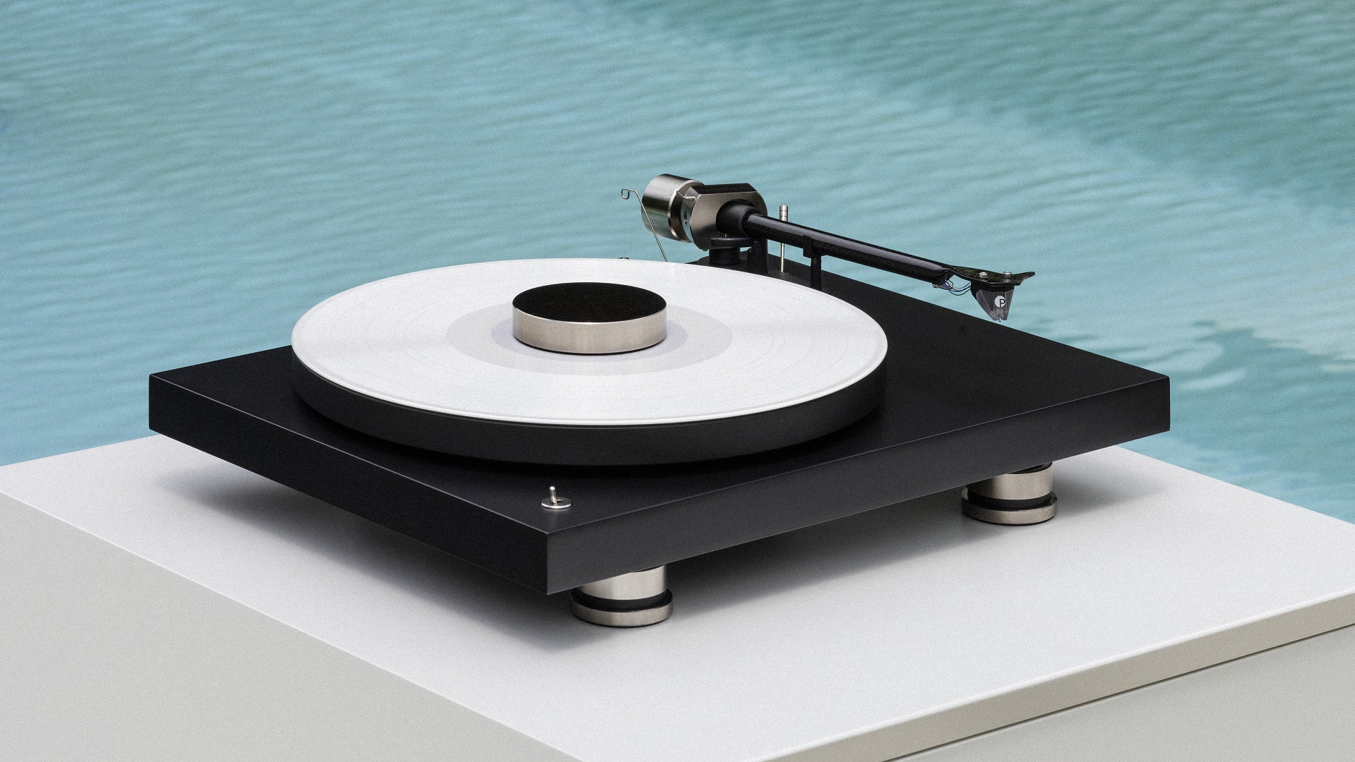 pro-ject-record-puck-pro-plattengewicht-aus-metall-760-g image 2