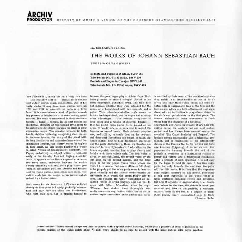 revox-johann-sebastian-bach-organ-works-orgelwerke-helmut-walcha image 5