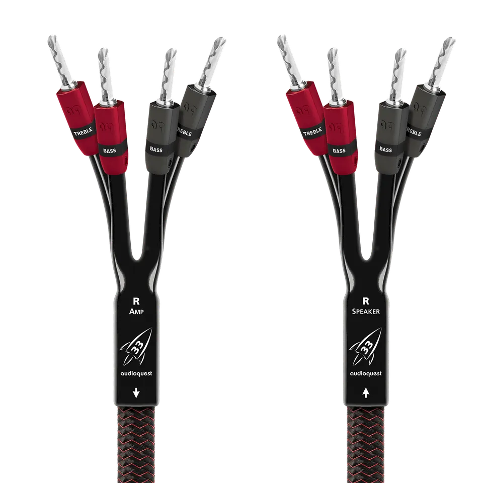 audioquest-rocket-33-single-biamp-bi-amp-lautsprecherkabel-mit-bananensteckern image 1