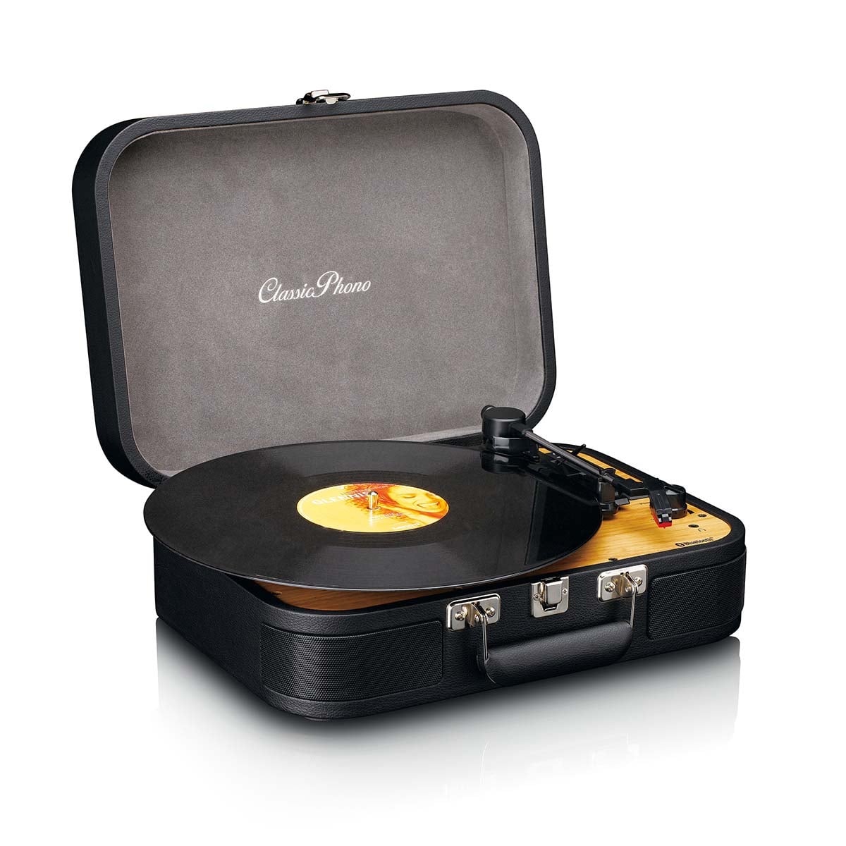 classic-phono-by-lenco-tt-116bk-retro-koffer-plattenspieler-mit-bluetooth-und-sp image 6