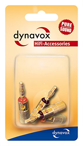 dynavox-x-4005-bananenstecker-vergoldet-4er-set-rot-schwarz image 4