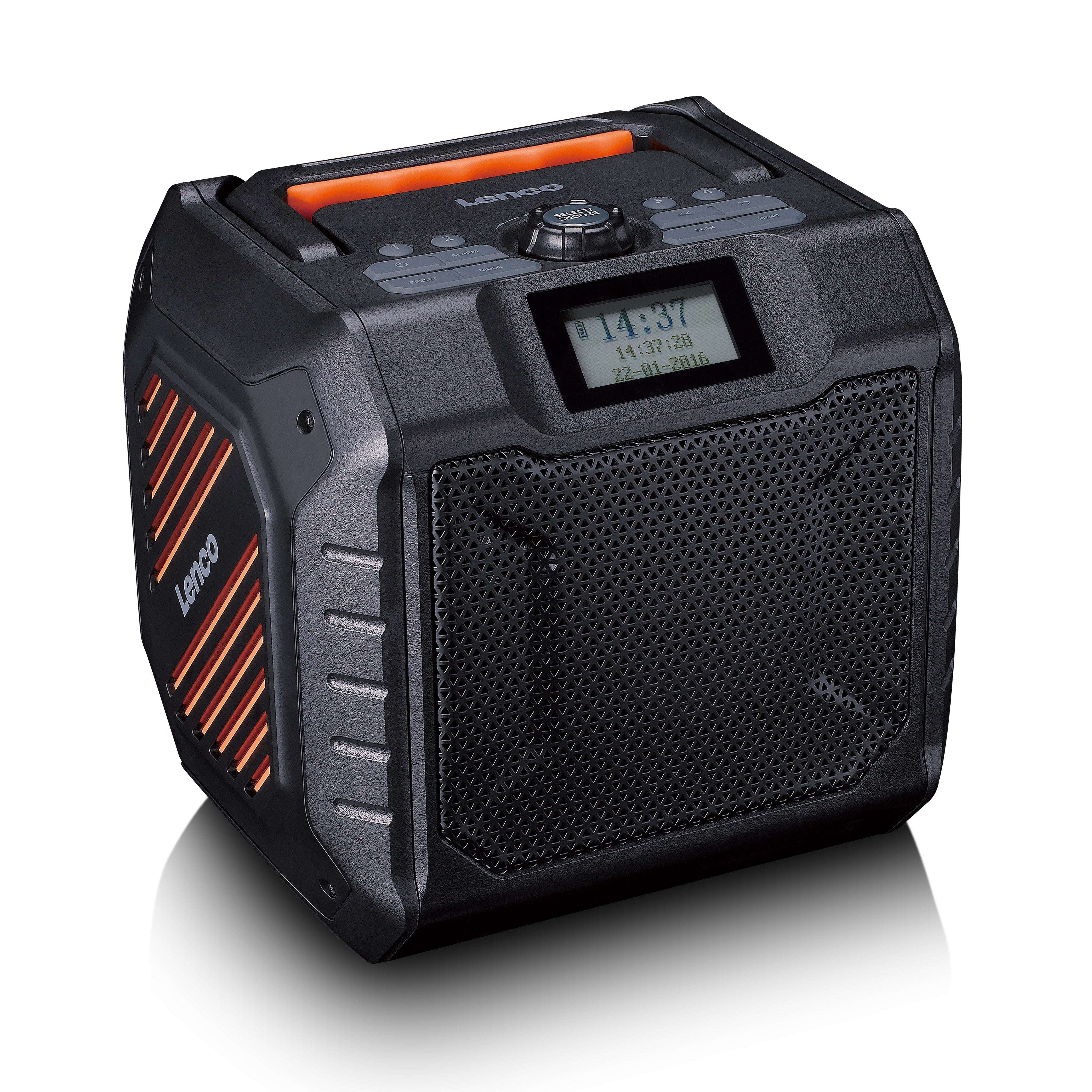 lenco-odr-160gy-outdoor-baustellenradio-dab-fm-mit-bluetooth-grau-ipx5 image 7