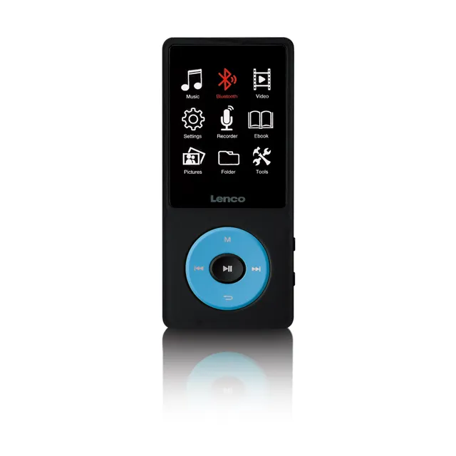 lenco-xemio-860bu-mp3-mp4-player-mit-bluetooth-5-3-8-gb-blau image 1