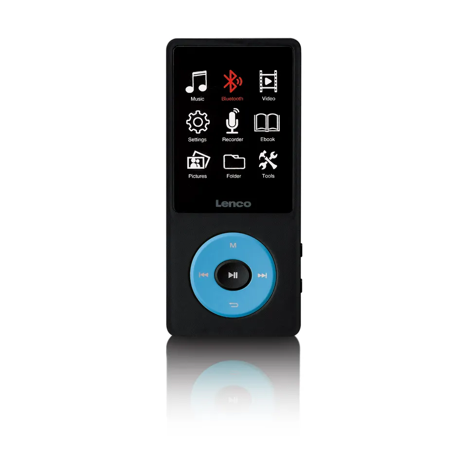 lenco-xemio-860bu-mp3-mp4-player-mit-bluetooth-5-3-8-gb-blau image 1