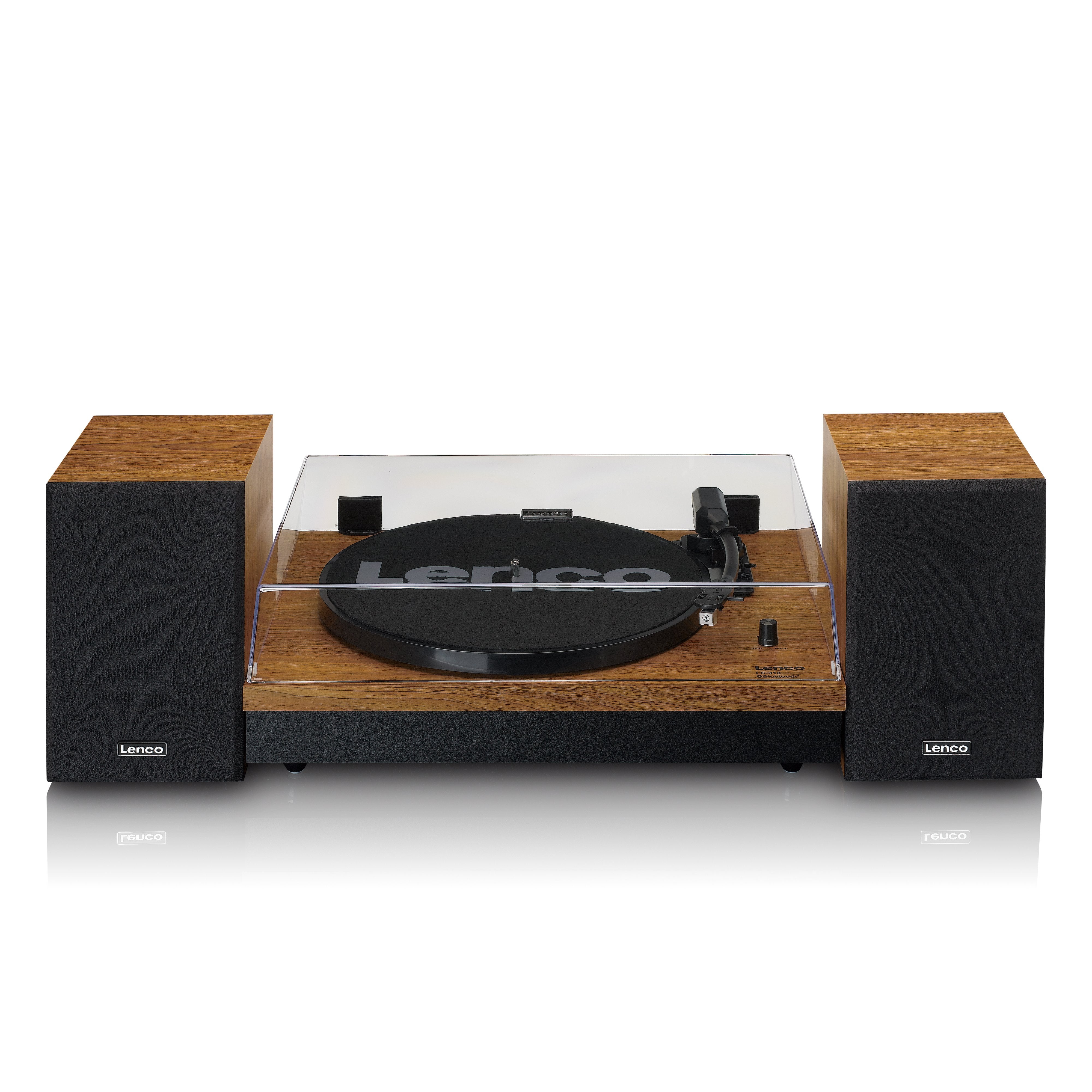 lenco-ls-310wd-plattenspieler-mit-bluetooth-und-2-externen-lautsprechern-holz image 2