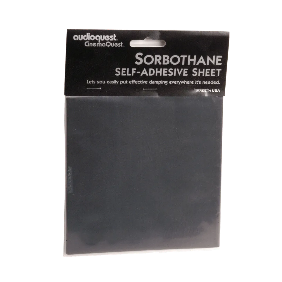 audioquest-sorbothane-selbstklebende-vibrationsd-mpfungsfolie image 1