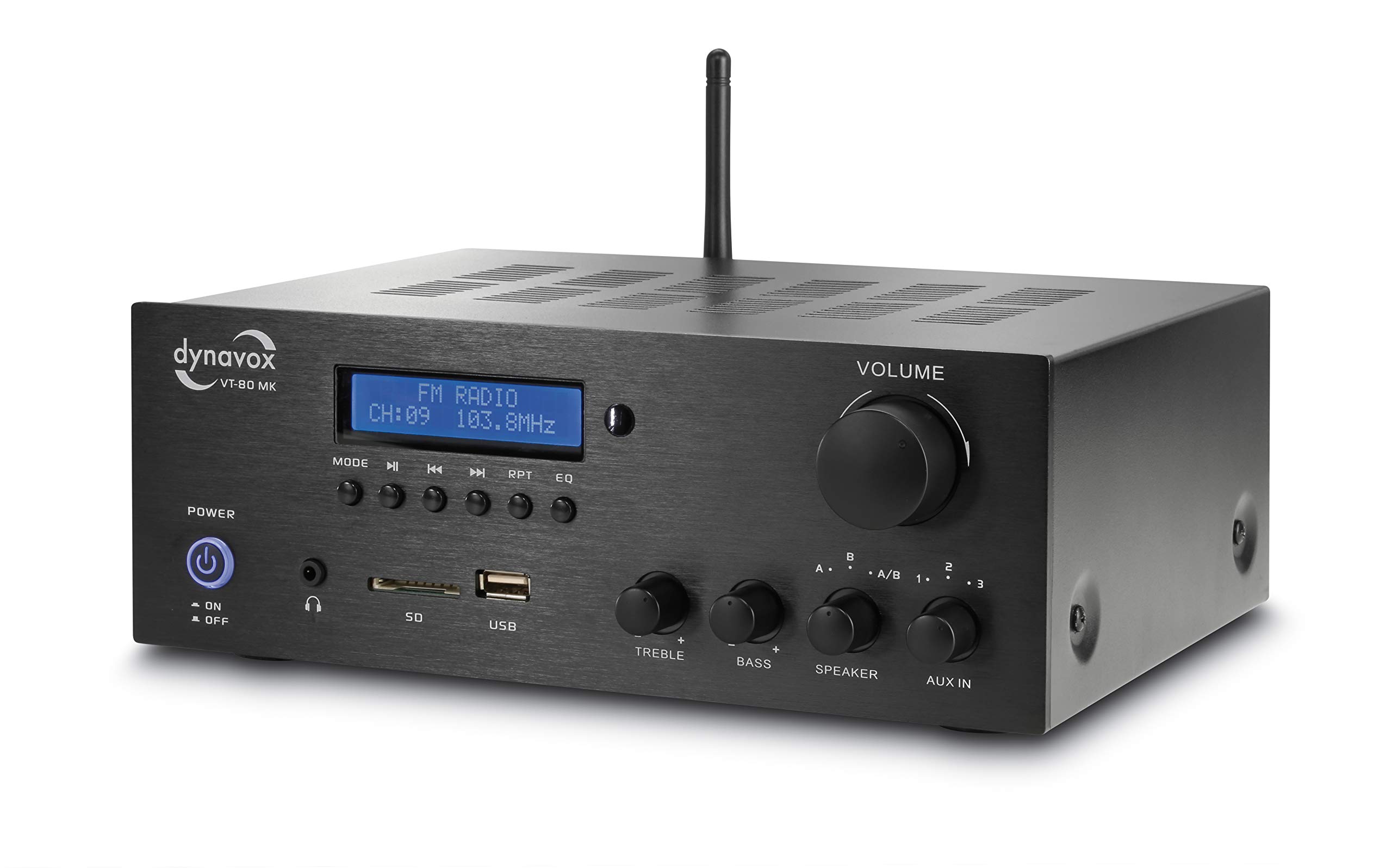 dynavox-vt-80-mk-stereo-kompakt-verst-rker-160-watt-bt-usb-sd-fm-radio-silber image 8