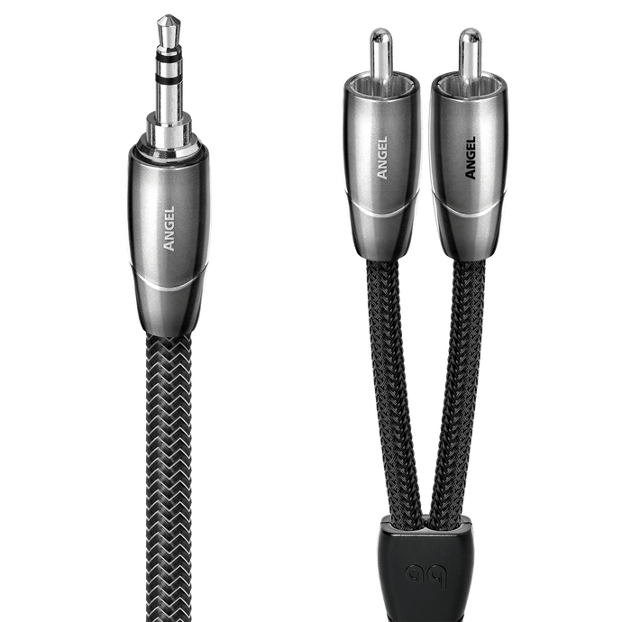 audioquest-angel-3-5mm-mini-klinke-auf-rca-pss-massivleiter-carbon-noise-dissipa image 2