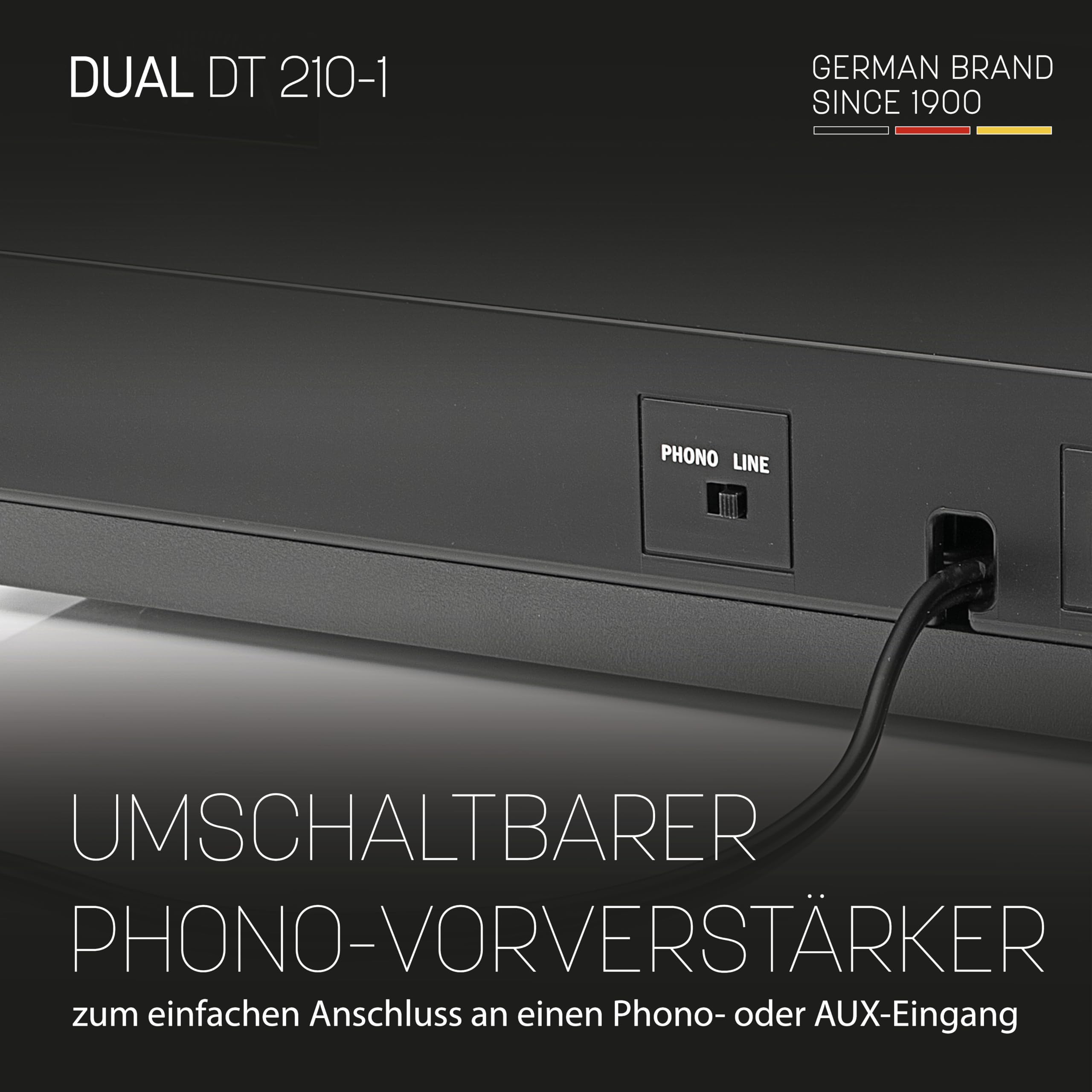 dual-dt-210-1-usb-plattenspieler-riemen-33-45-schwarz-mit-at3600-und-vorverst-rk image 5