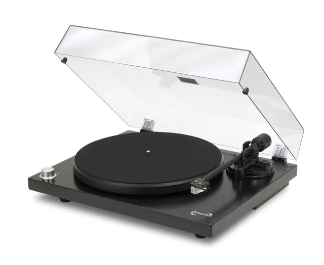 dynavox-ps-320-bt-hifi-plattenspieler-mit-riemenantrieb-und-bluetooth-schwarz image 1