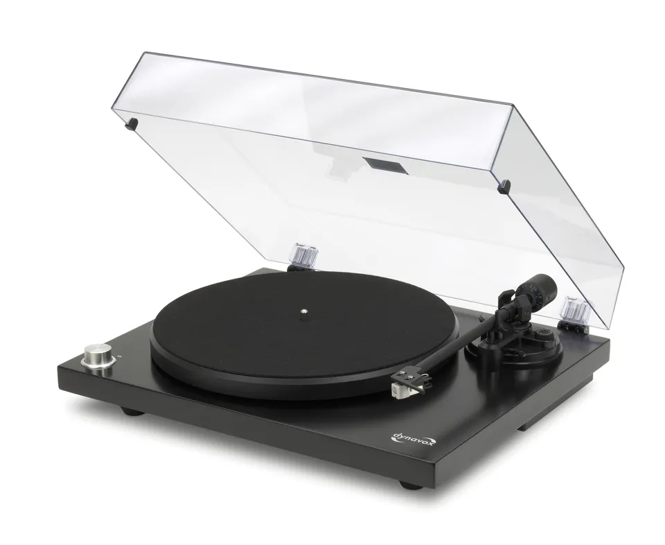 dynavox-ps-320-bt-hifi-plattenspieler-mit-riemenantrieb-und-bluetooth-schwarz image 1