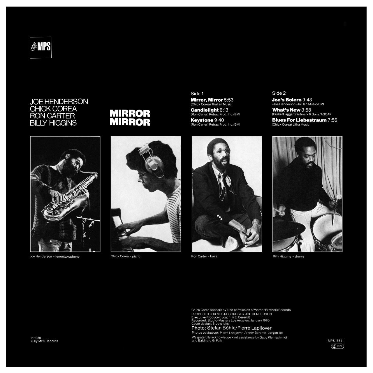revox-joe-henderson-chick-corea-mirror-mirror-master-tape-b77 image 2