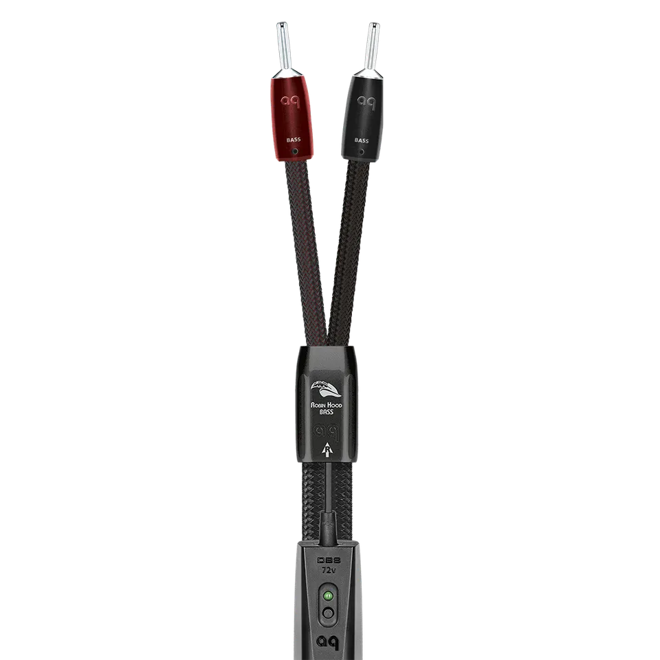 audioquest-robin-hood-bass-lautsprecherkabel-massive-psc-leiter-carbon-basiertes image 1