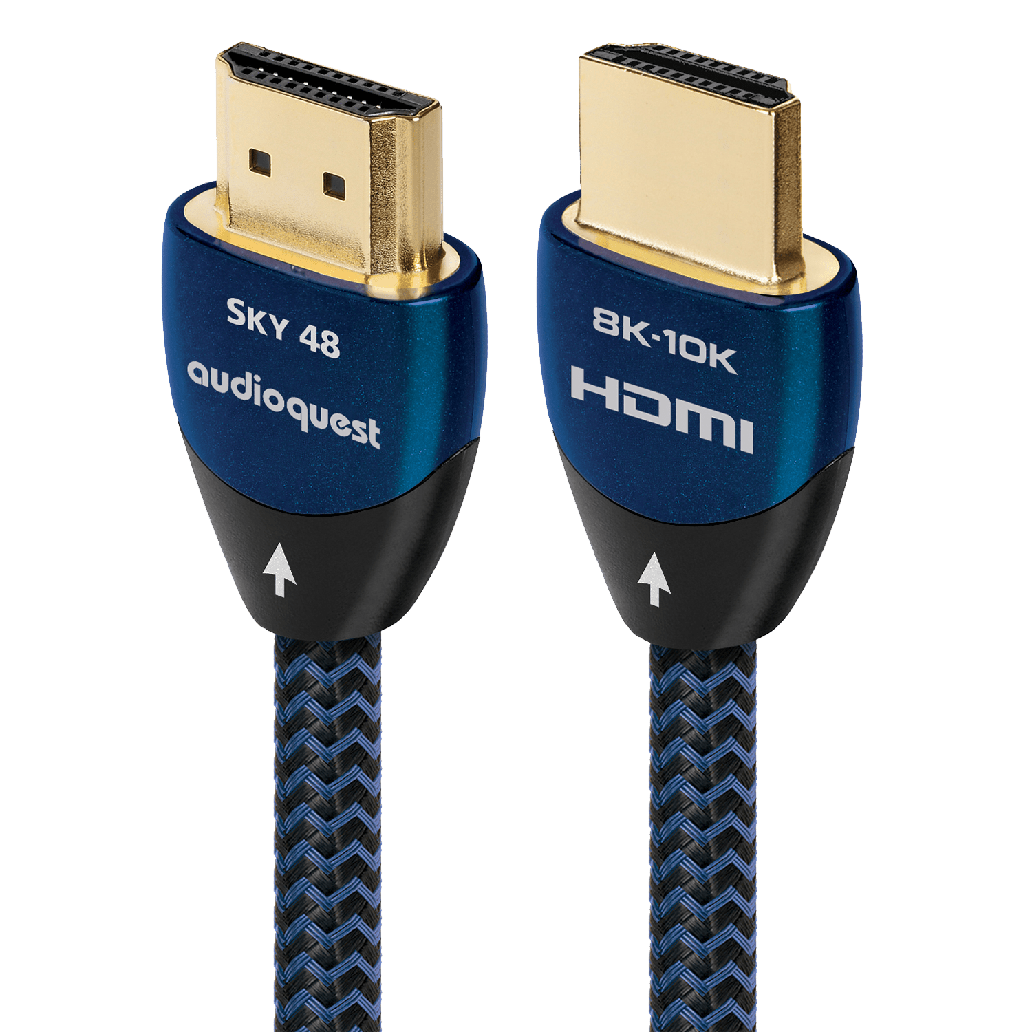 audioquest-sky-48-8k-10k-hdmi-kabel-48-gbps-0-5-silber-level-1-rauschunterdr-cku image 1