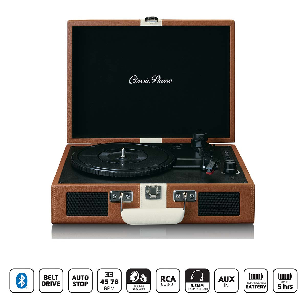 lenco-classic-phono-tt-120bnwh-koffer-plattenspieler-mit-bluetooth-und-akku-brau image 6