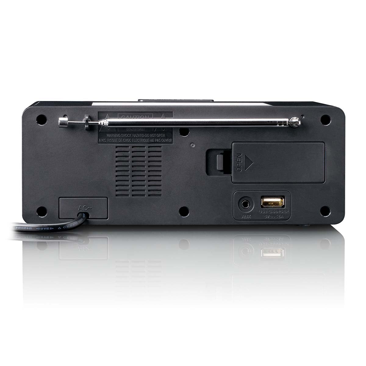 lenco-cr-540bk-fm-radiowecker-mit-dimmbarem-nachtlicht-usb-ladefunktion-schwarz image 3