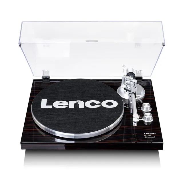 lenco-lbt-188wa-plattenspieler-mit-bluetooth-bertragung-dunkelbraun image 1