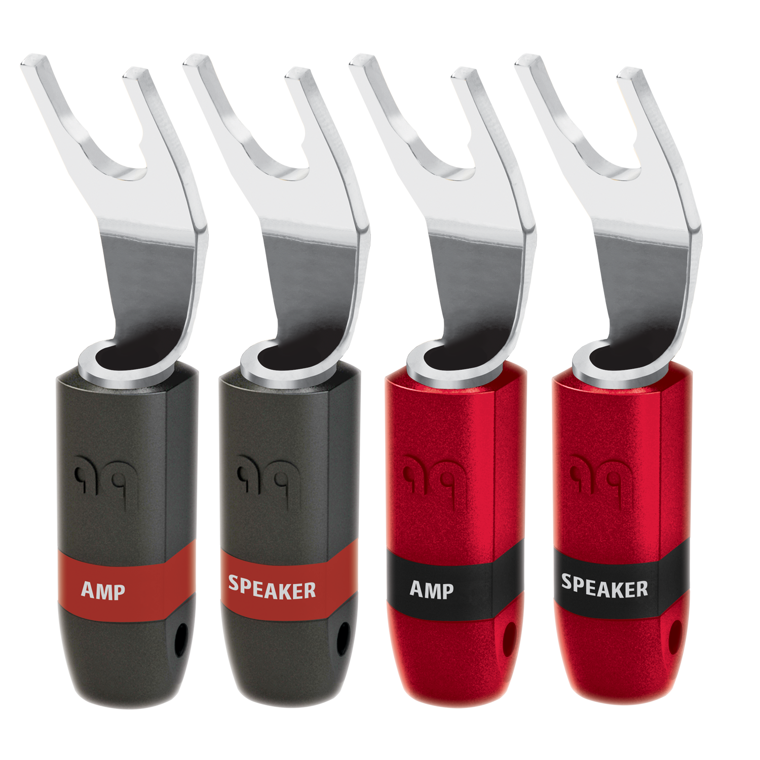 audioquest-suregrip-300-multi-spaten-4er-set-lautsprecherstecker image 1