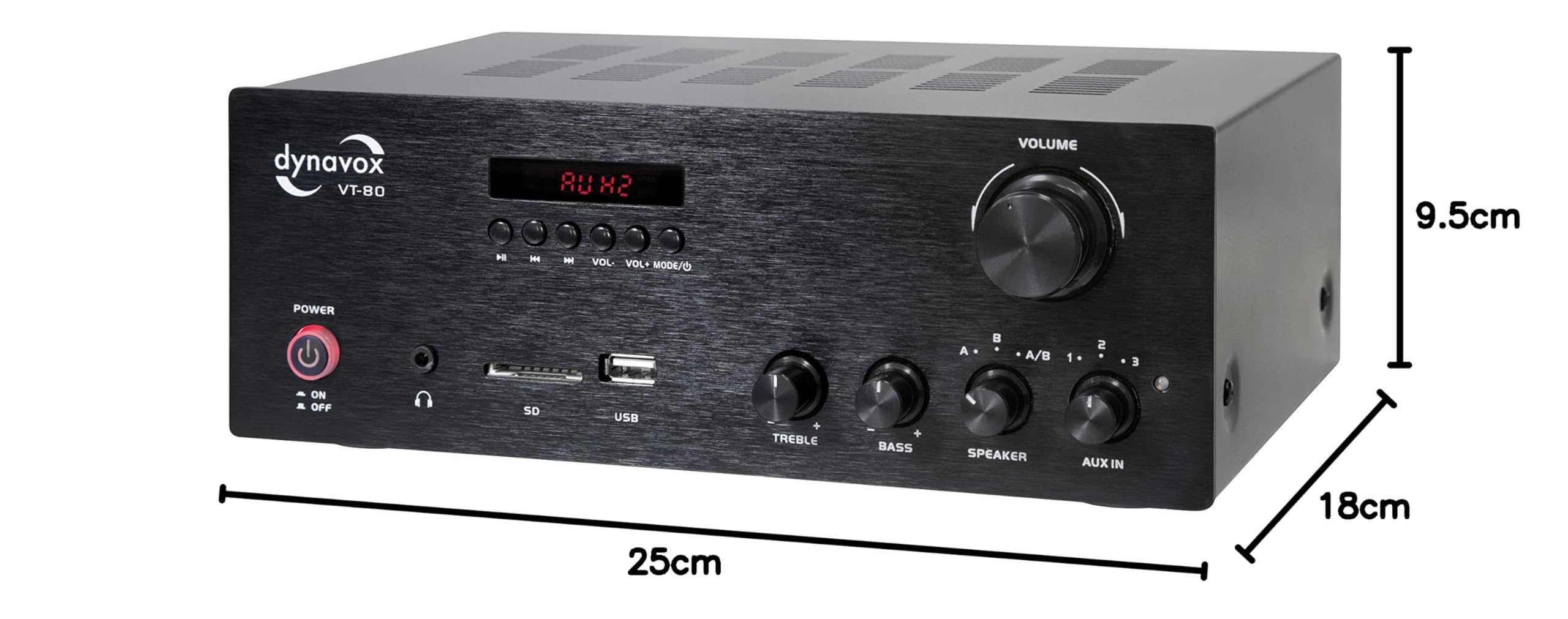 dynavox-vt-80-stereo-kompakt-verst-rker-schwarz-160-watt-bluetooth-5-0-usb-sd image 8