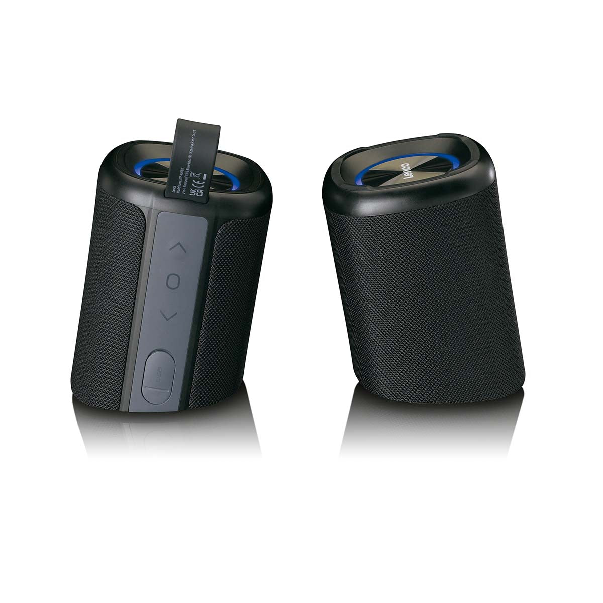 lenco-btp-400bk-2-in-1-bluetooth-stereo-lautsprecher-schwarz image 8