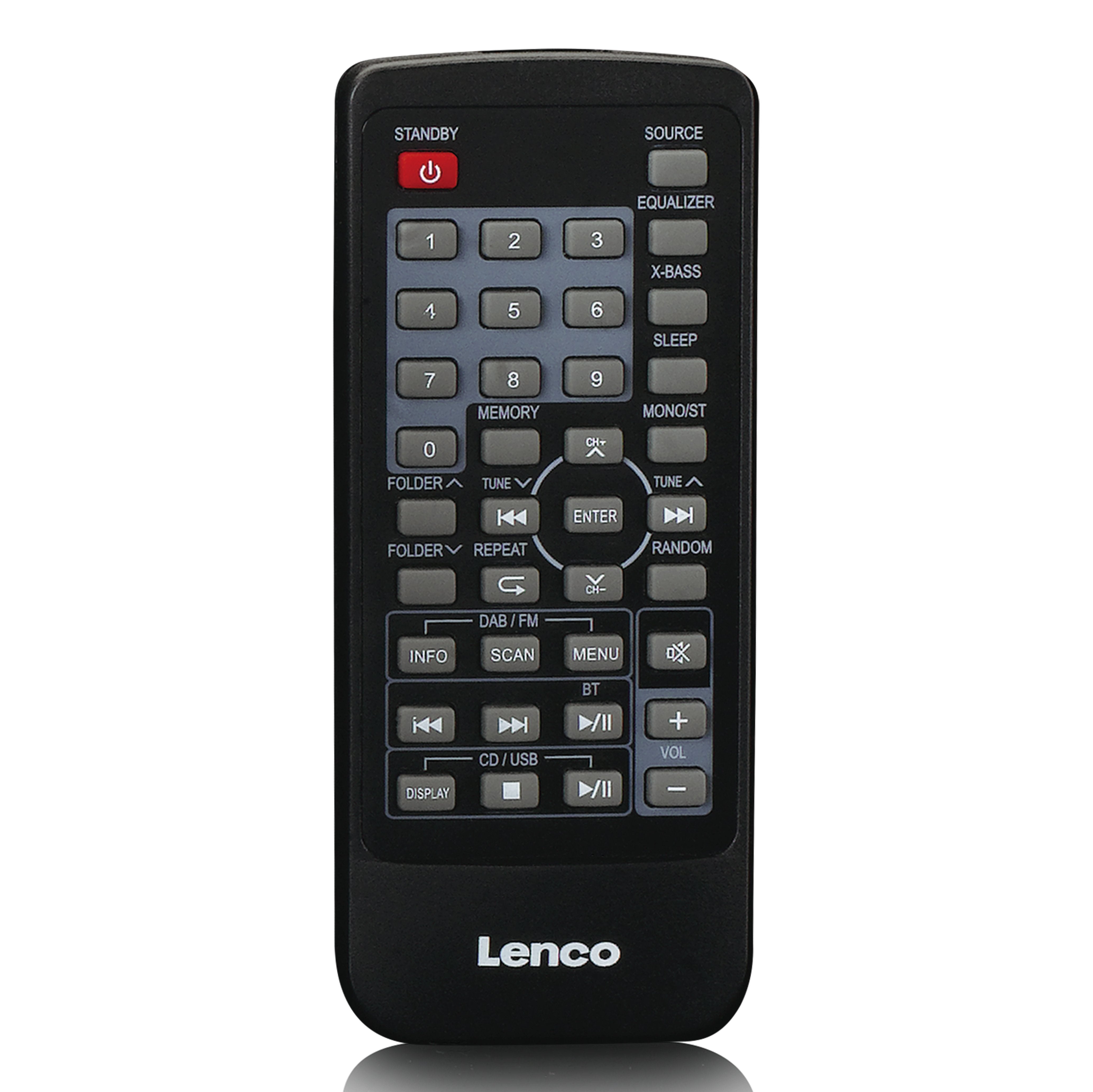 lenco-scd-720si-boombox-dab-fm-bluetooth-cd-kassette-usb-silber image 6