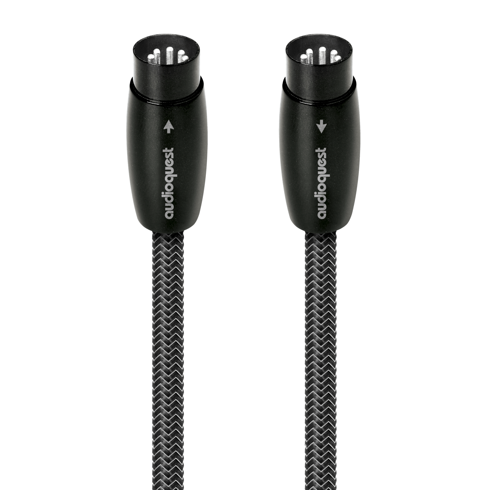 audioquest-angel-5-poliger-din-high-end-tonabnehmer-kabel-mit-pss-silber image 1