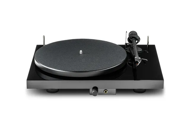 pro-ject-debut-e-hp-plattenspieler-mit-eingebautem-phono-vorverst-rker-und-kopfh image 1