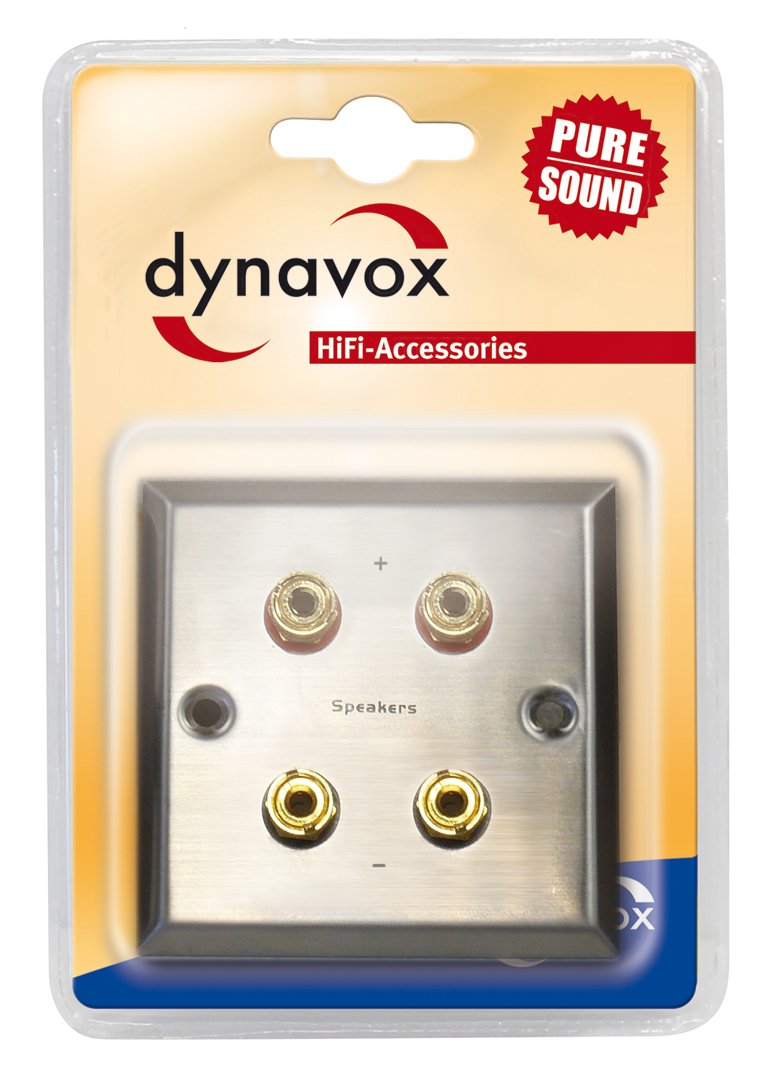 dynavox-ls-wand-anschlussblende-edelstahl-4-bananenstecker-86x86-mm image 2
