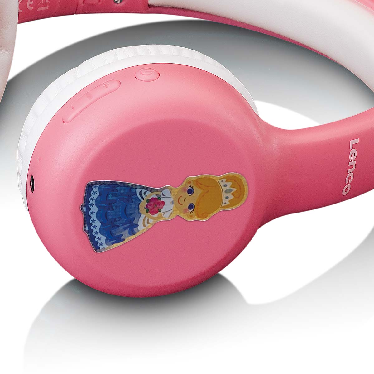 lenco-hpb-110pk-faltbarer-kinder-bluetooth-kopfh-rer-pink image 7