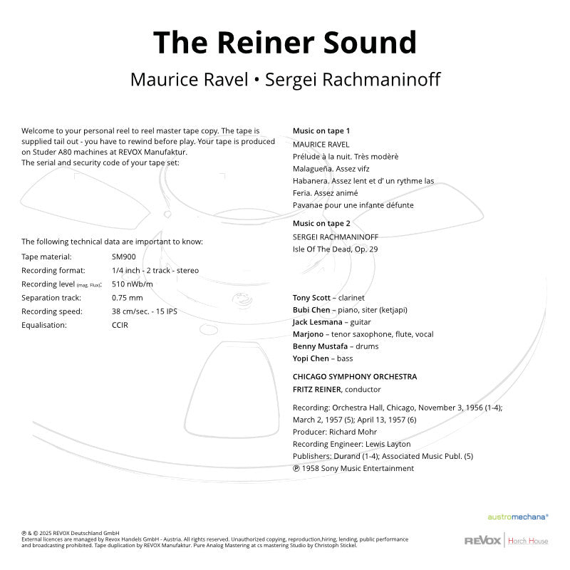 revox-the-reiner-sound-ravel-rachmaninoff-master-tape-fritz-reiner-chicago-symph image 3