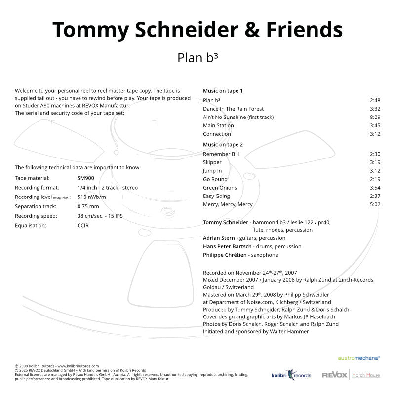 revox-tommy-schneider-plan-b3-master-tape image 6