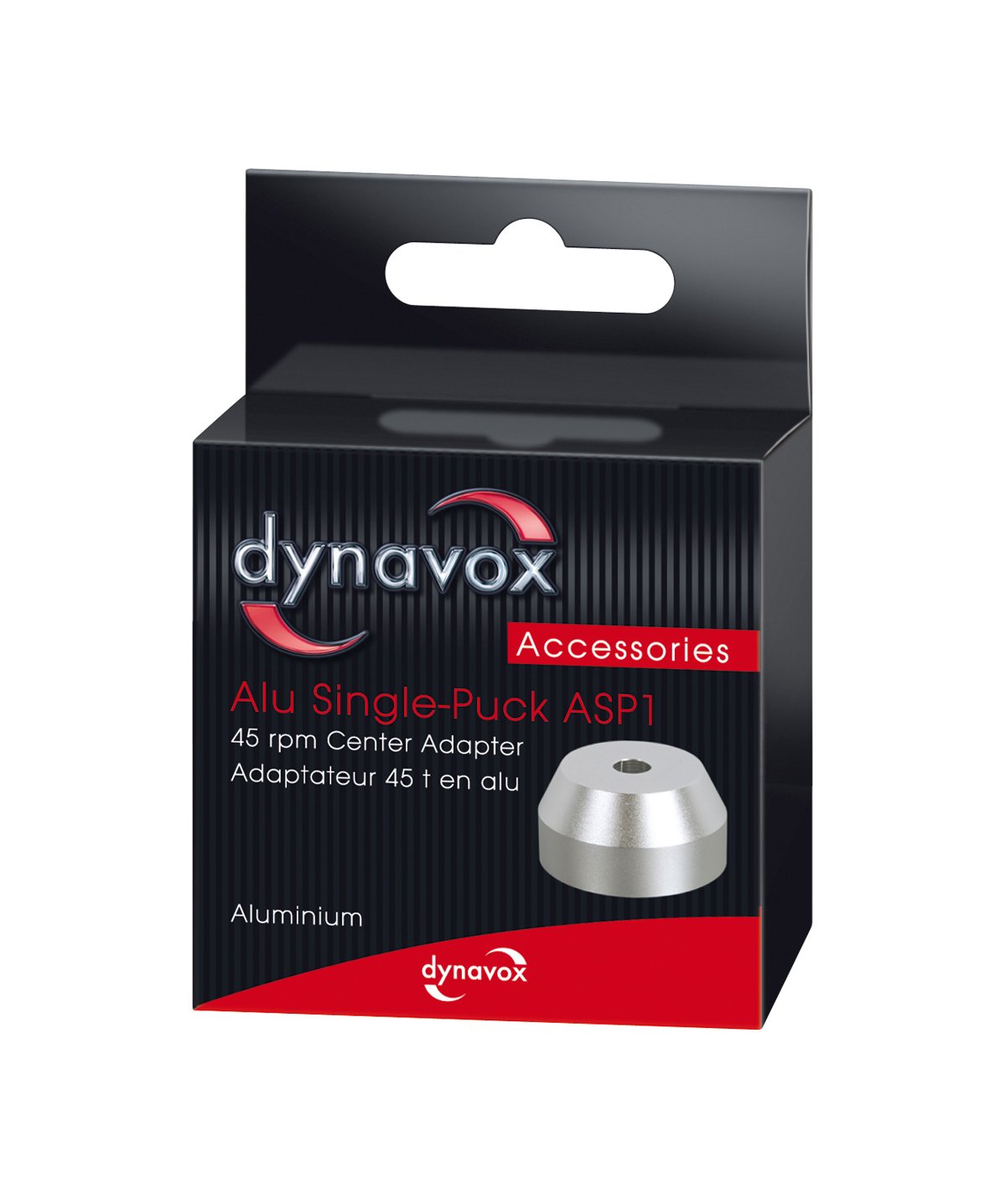 dynavox-asp1-single-puck-adapter-aus-aluminium-f-r-7-zoll-singles-silber image 2