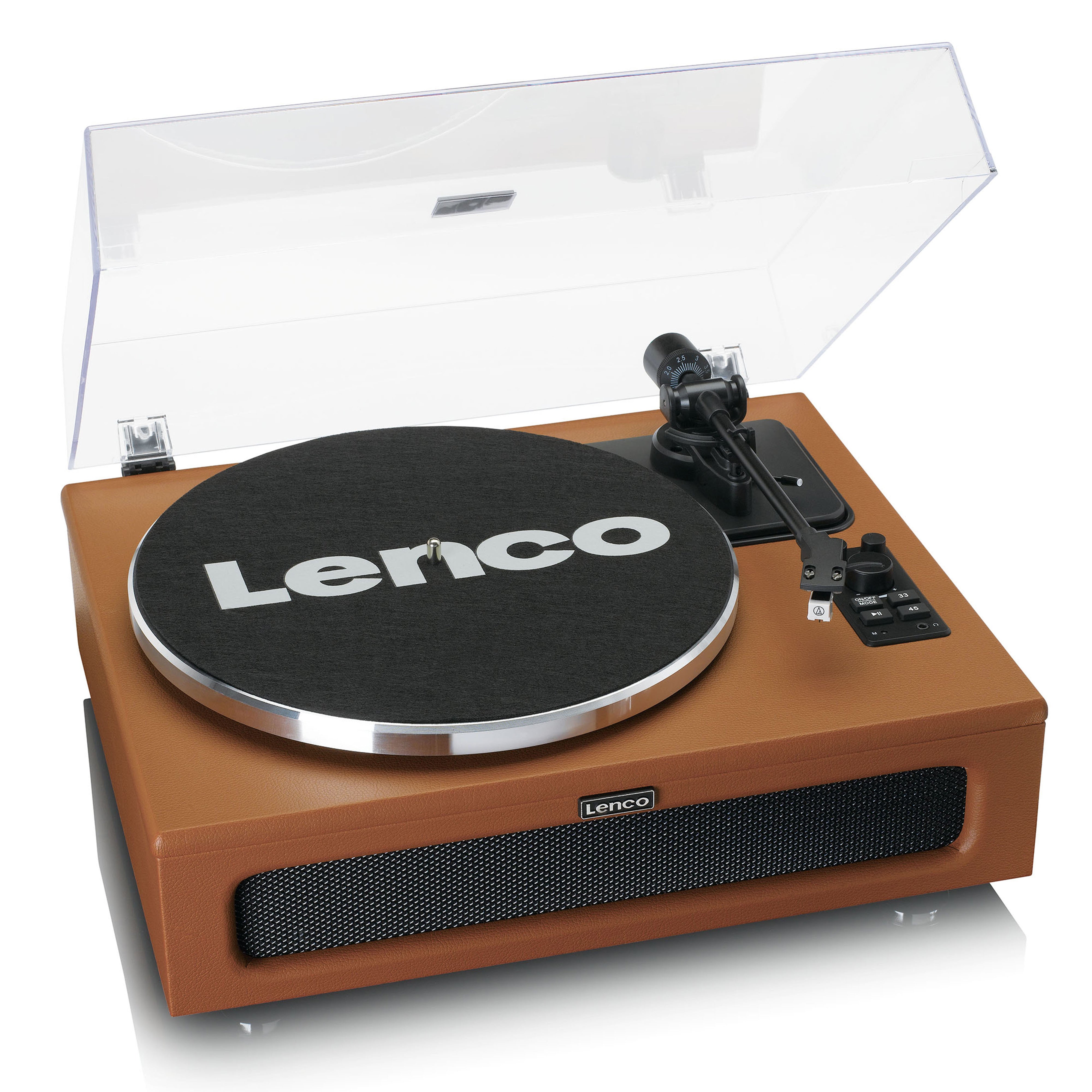 lenco-ls-430bn-plattenspieler-mit-4-lautsprechern-braun image 3