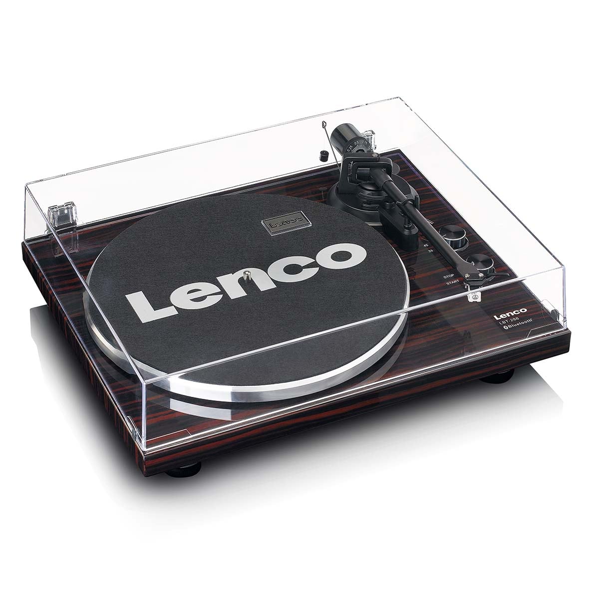 lenco-lbt-288wa-plattenspieler-mit-bluetooth-bertragung-riemenantrieb-dunkelbrau image 5