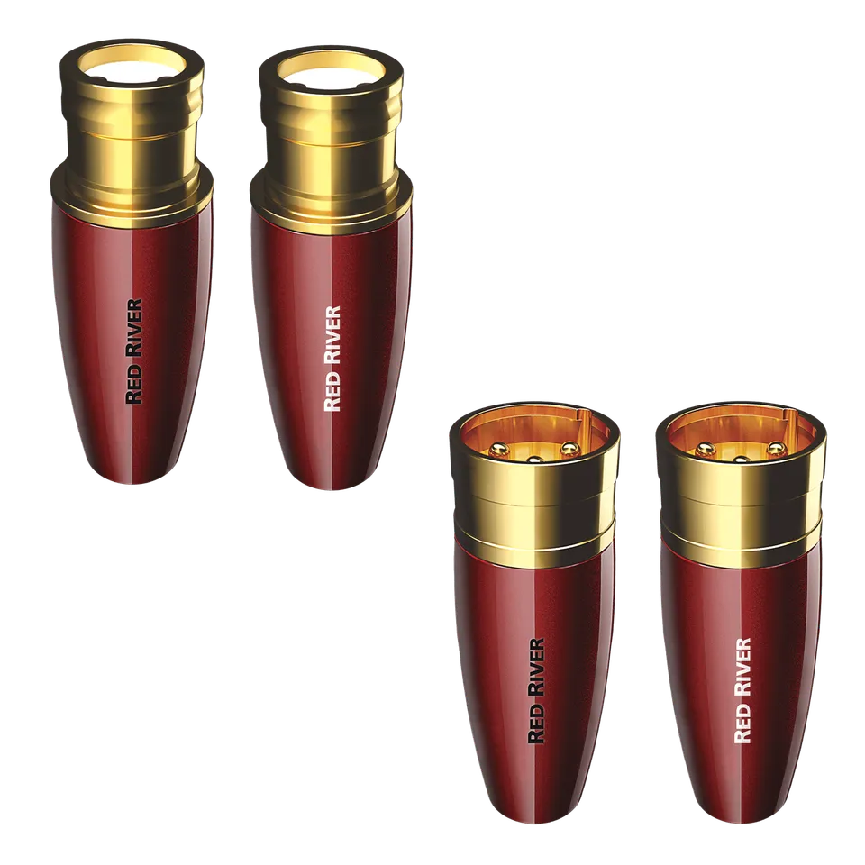 audioquest-red-river-xlr-feldabschlussstecker-vergoldet-kaltverschwei-t image 1