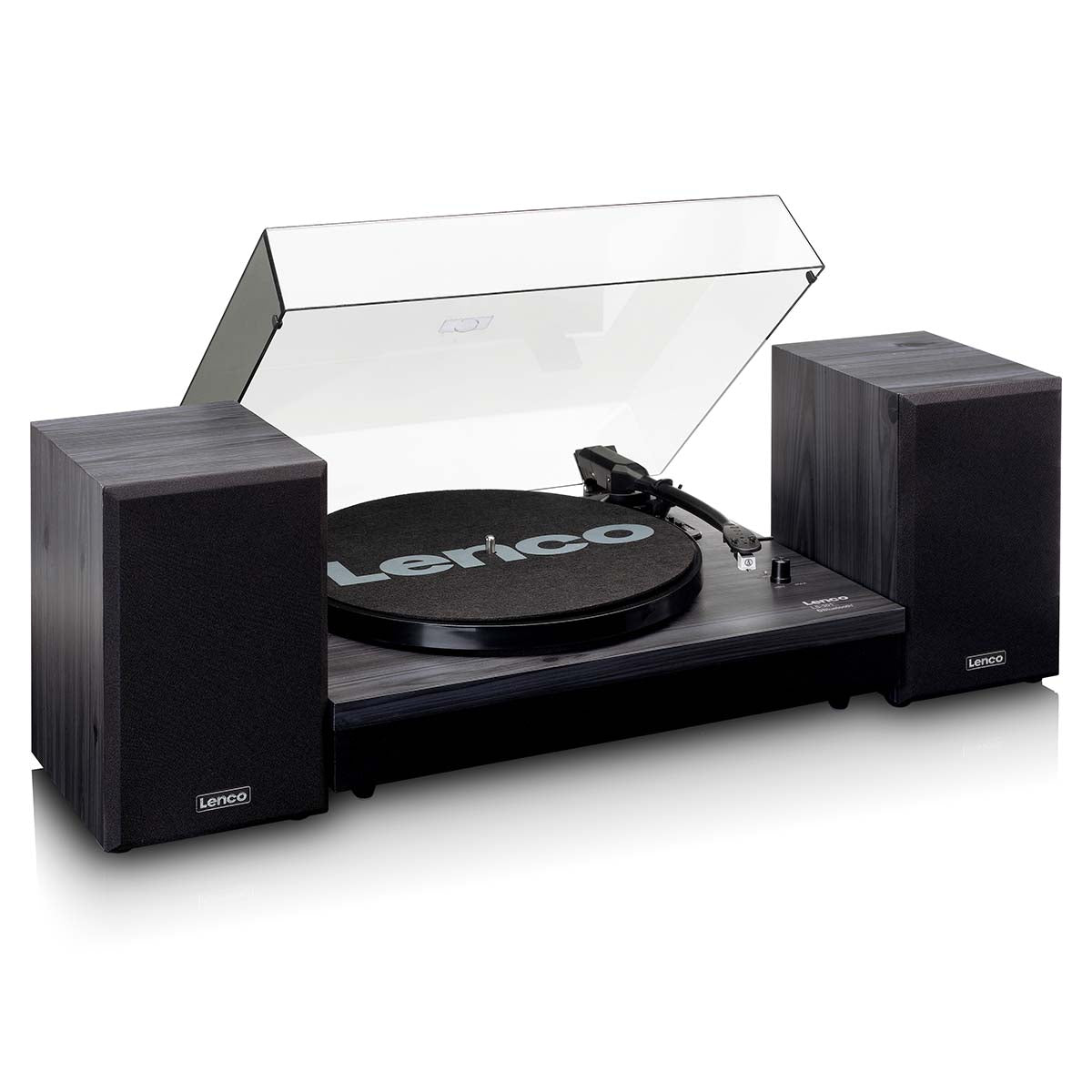 lenco-ls-301bk-plattenspieler-mit-bluetooth-und-2-externen-lautsprechern-schwarz image 5