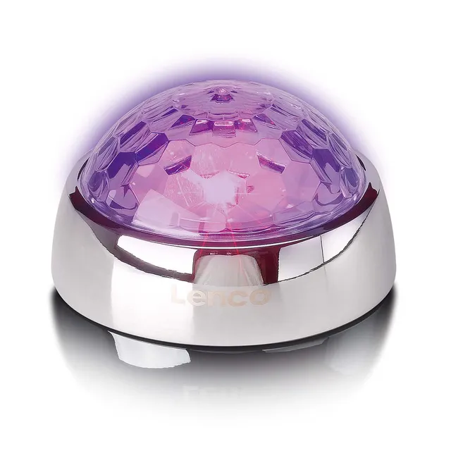 lenco-tta-080si-plattenstabilisator-250g-mit-rgb-lichteffekt-silber image 1