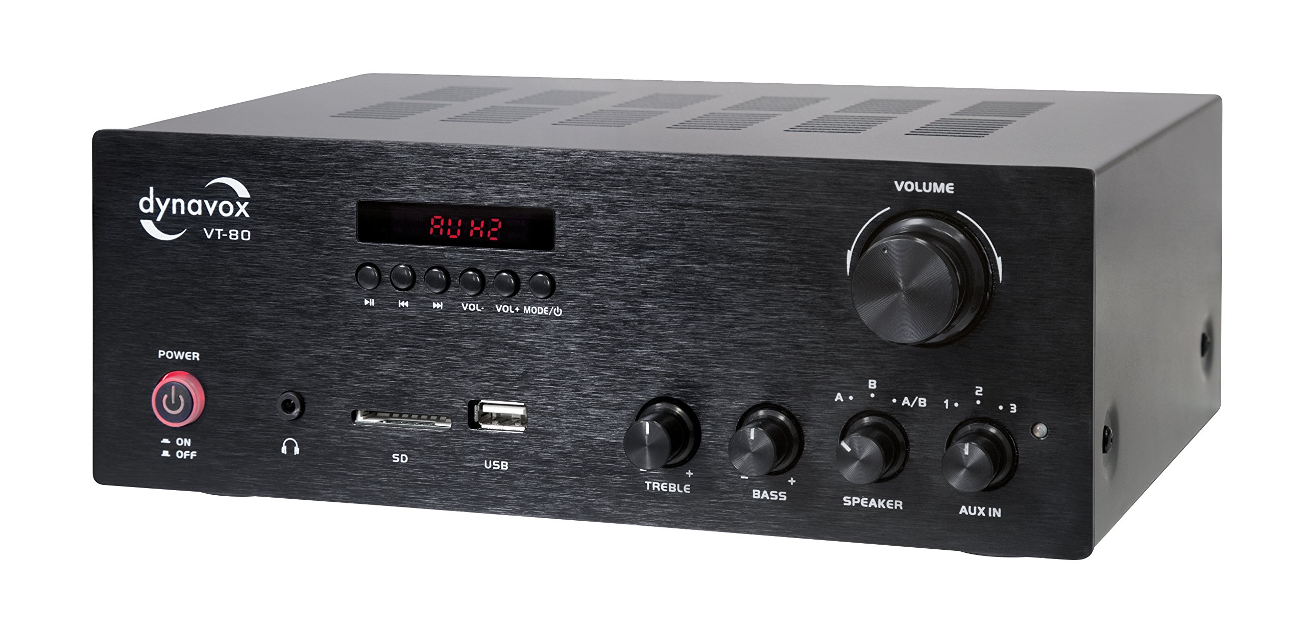 dynavox-vt-80-stereo-kompakt-verst-rker-schwarz-160-watt-bluetooth-5-0-usb-sd image 2