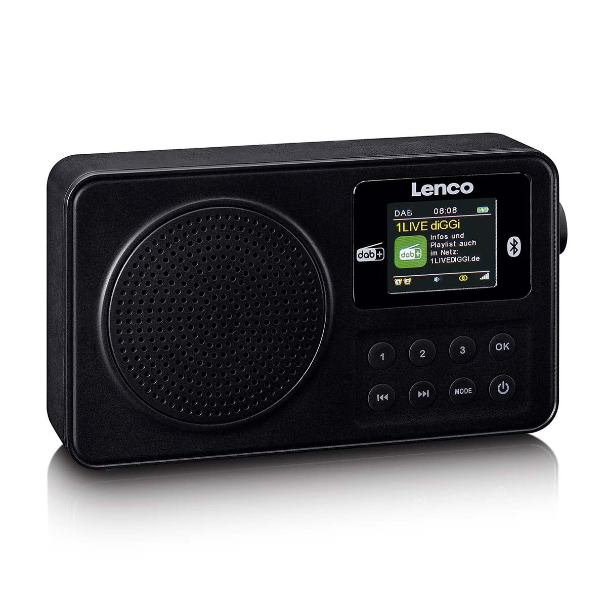 lenco-pdr-033bk-tragbares-dab-fm-radio-mit-bluetooth-und-akku-schwarz image 5