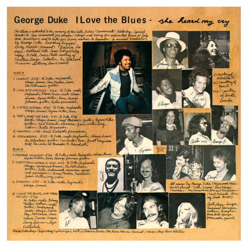 revox-master-tape-edition-george-duke-i-love-the-blues-she-heard-my-cry-jazz-fun image 2