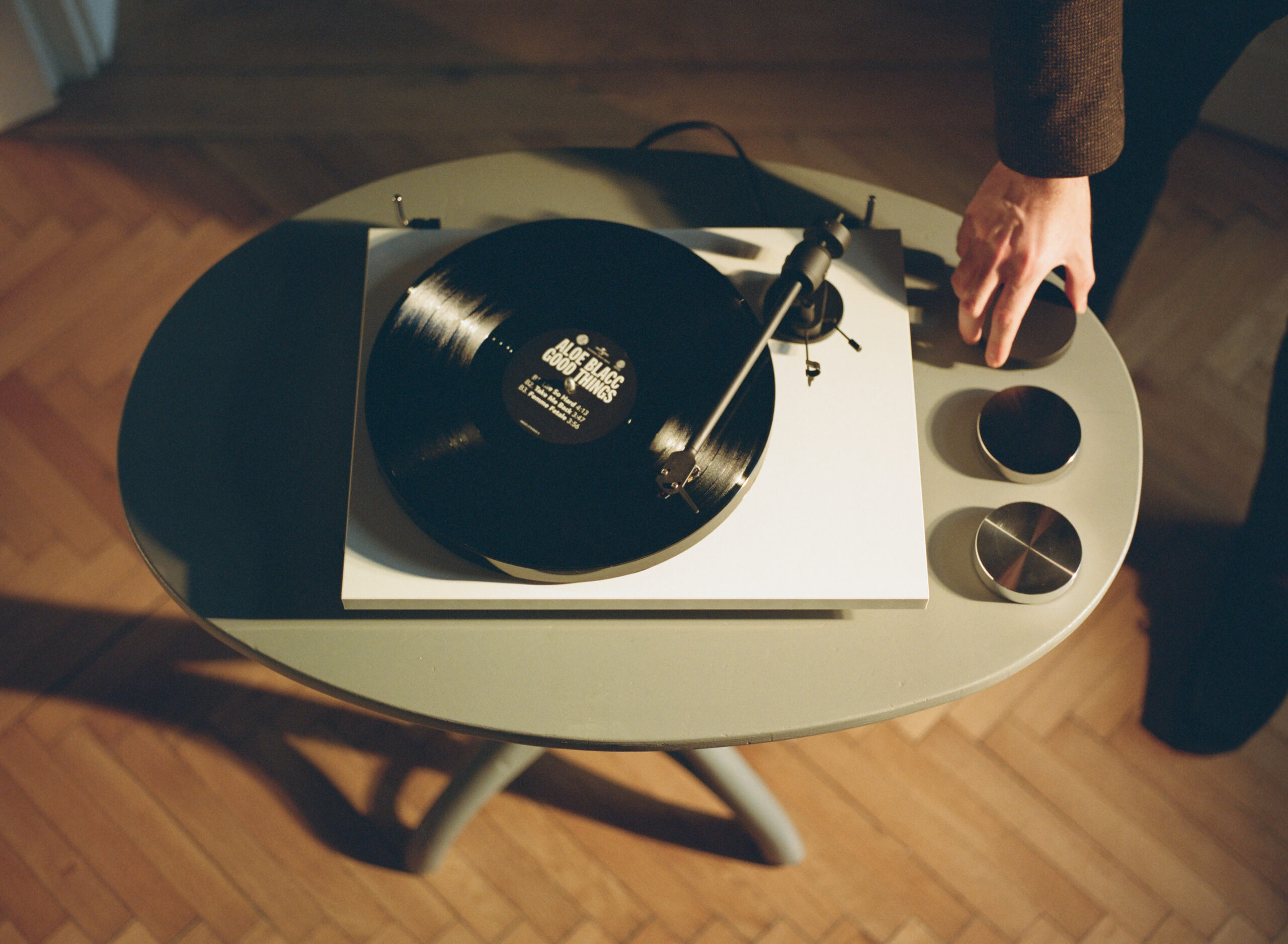 pro-ject-record-puck-e-plattengewicht image 3