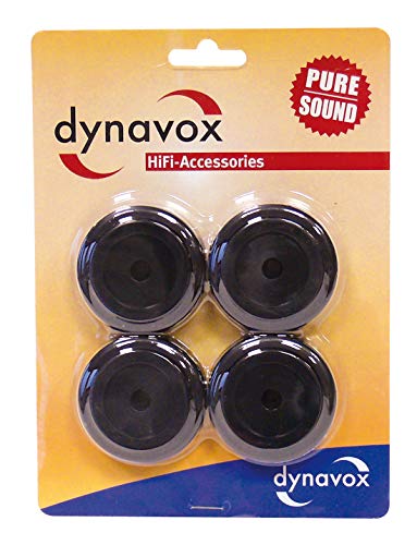 dynavox-aluminium-f-e-f-r-hifi-ger-te-schwarz-4er-set-poliert-20-kg image 5